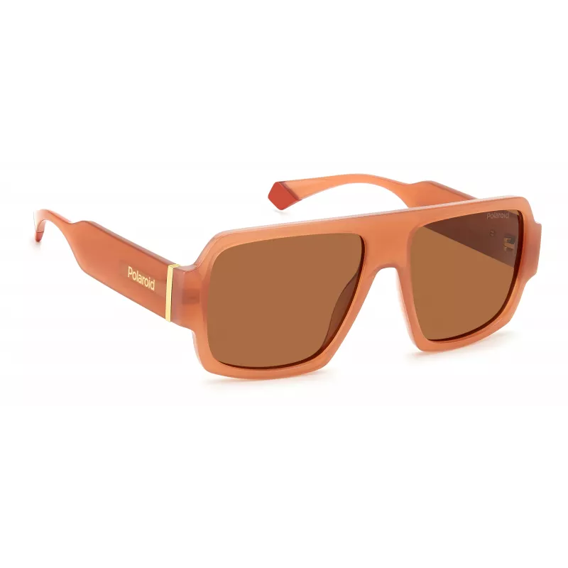 Polaroid PLD6209SX733F Unisex saulesbrilles Havana Brown 55mm