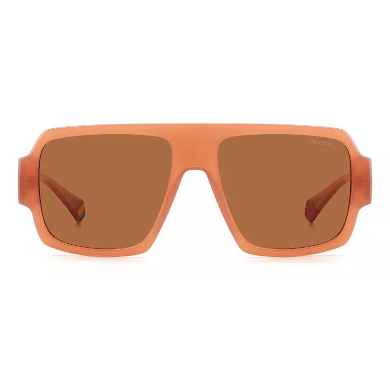 Polaroid PLD6209SX733F Unisex saulesbrilles Havana Brown 55mm
