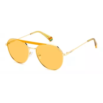 POLAROID PLD6211SXLPE Unisex taisnstūra polarizētas saulesbrilles 57/17/145 mm