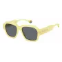 Polaroid PLD6212SX40G Unisex Taisnstūra saulesbrilles - Havana rāmis, zaļas polarizētas lēcas - 54/17/140 mm