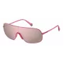 POLAROID PLD6222SMU1 Unisex saulesbrilles - Polarizēts kvadrātveida rāmis Melns/Pelēks