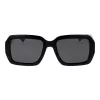 Polaroid PLD6223SX5480 Unisex taisnstūra saulesbrilles Havana 54 mm