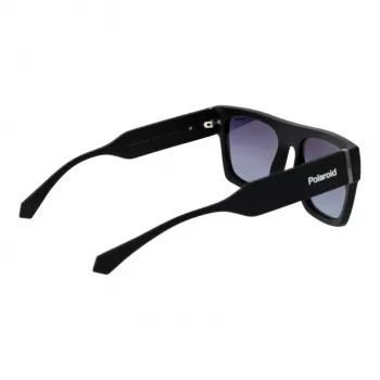 POLAROID PLD6224SX5400 Unisex saulesbrilles Havana kvadrātveida rāmis Pelēkas polarizētas lēcas 54/20/140 mm