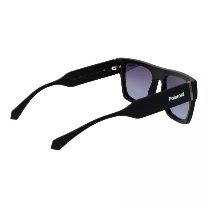 POLAROID PLD6224SX5400 Unisex saulesbrilles Havana kvadrātveida rāmis Pelēkas polarizētas lēcas 54/20/140 mm