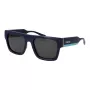Polaroid PLD6224SX54PJ Unisex saulesbrilles - Melns rāmis, pelēkas polarizētas lēcas 54mm