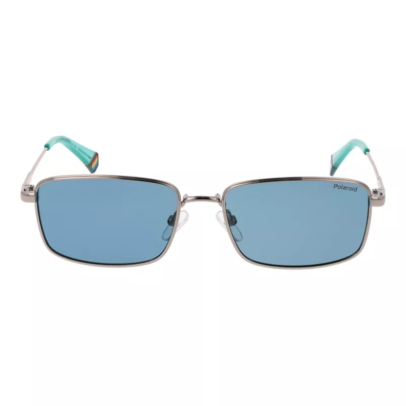 Polaroid PLD6227SX566L Unisex saulesbrilles Havana kvadrātveida rāmis zaļas polarizētas lēcas 56mm