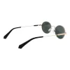 POLAROID PLD6228SX532M Unisex taisnstūra saulesbrilles - Brūns Havana rāmis, Brūnas polarizētas lēcas, 53 mm