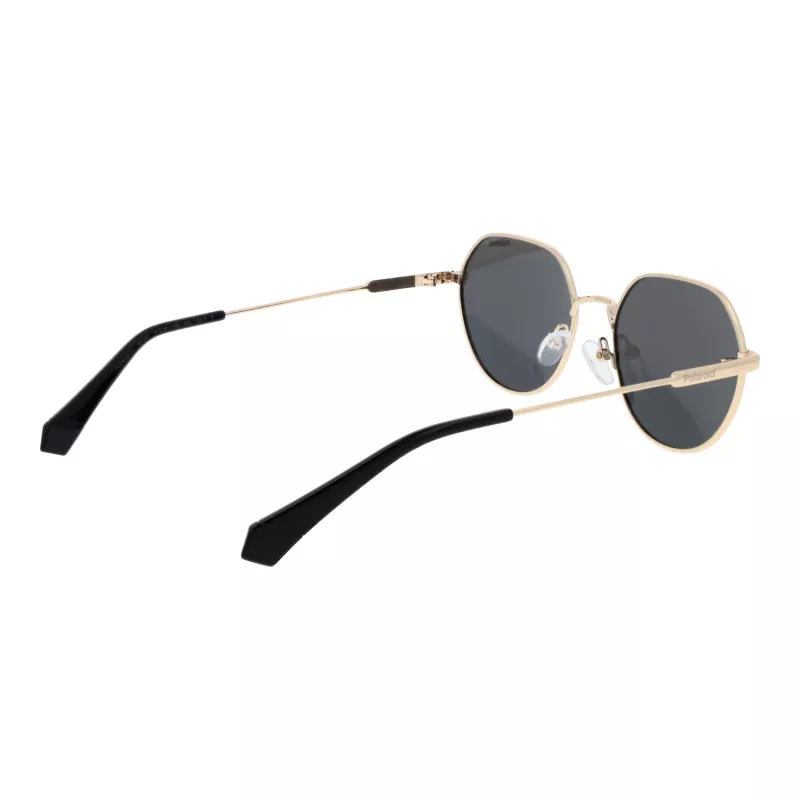 Polaroid PLD6236SX54RH Unisex taisnstūra saulesbrilles - Havana rāmis, brūnas lēcas 54mm