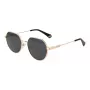 Polaroid PLD6236SX54RH Unisex taisnstūra saulesbrilles - Havana rāmis, brūnas lēcas 54mm