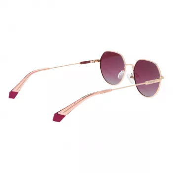Polaroid PLD6236SX54S9 Unisex saulesbrilles - Melns rāmis, pelēkas lēcas 54mm