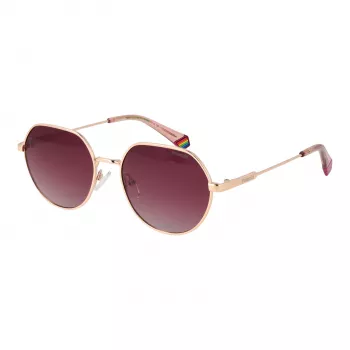 Polaroid PLD6236SX54S9 Unisex saulesbrilles - Melns rāmis, pelēkas lēcas 54mm