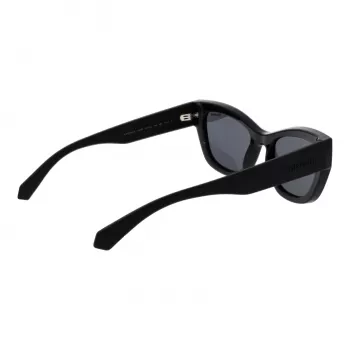 POLAROID PLD6237SX5280 Sieviešu polarizētas saulesbrilles - Melns rāmis, Pelēkas lēcas, 52mm