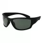 Polaroid PLD7005S63YYV Unisex taisnstūra saulesbrilles - melns rāmis, pelēkas lēcas 63mm