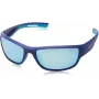 POLAROID PLD7028S-242 Unisex saulesbrilles - Polarizētas pelēkas lēcas - Melns rāmis - 60/17/125 mm
