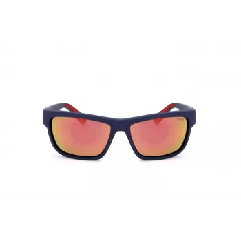 Polaroid PLD7031S8RU Vīriešu polarizētās saulesbrilles - Melns rāmis, pelēkas lēcas 59mm