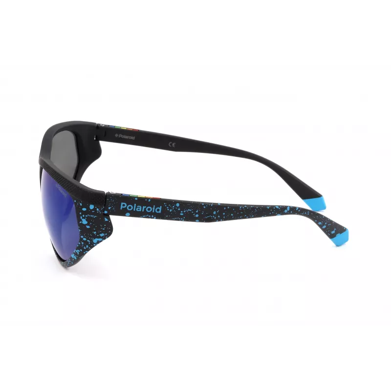 POLAROID PLD7032-S-S6F Unisex taisnstūra saulesbrilles Havana brūnas polarizētas