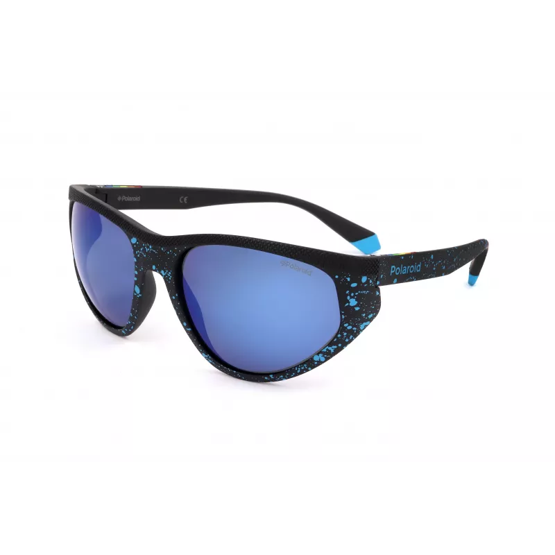 POLAROID PLD7032-S-S6F Unisex taisnstūra saulesbrilles Havana brūnas polarizētas