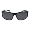Polaroid PLD7036S63807 Unisex Taisnstūra saulesbrilles - Melns rāmis, pelēkas lēcas