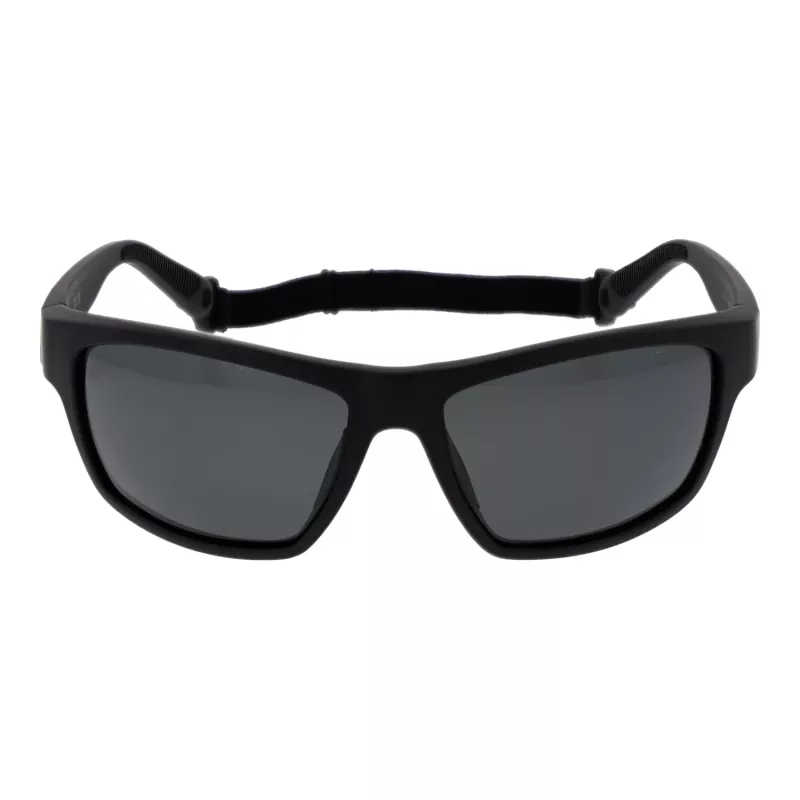 POLAROID PLD7037S60807 Unisex Pilot Saulesbrilles - Pelēkas Lēcas - Melns Rāmis