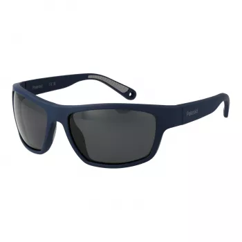 Polaroid PLD7037S60FLL Unisex taisnstūra saulesbrilles - Polarizētas UV400 - 60/16/140 mm