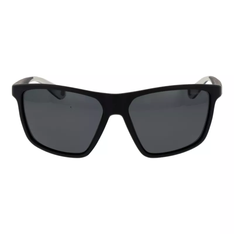 POLAROID PLD7040S5908A Vīriešu taisnstūra polarizētas saulesbrilles - Pelēks rāmis, pelēkas lēcas 59mm