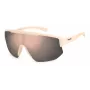 Polaroid PLD7047SZ1P Unisex Shield Saulesbrilles - Melns Rāmis Pelēkas Polarizētas Lēcas 99mm