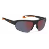 Polaroid PLD7048S8LZG6 Unisex Pilot Saulesbrilles - Pelēkas Lēcas, Melns Rāmis