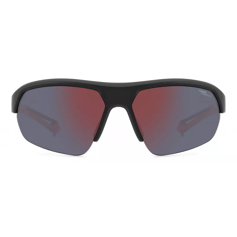 Polaroid PLD7048S8LZG6 Unisex Pilot Saulesbrilles - Pelēkas Lēcas, Melns Rāmis