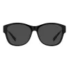 Polaroid PLD9019S08A Unisex Saulesbrilles - Melns Rāmis, Pelēkas Polarizētas Lēcas