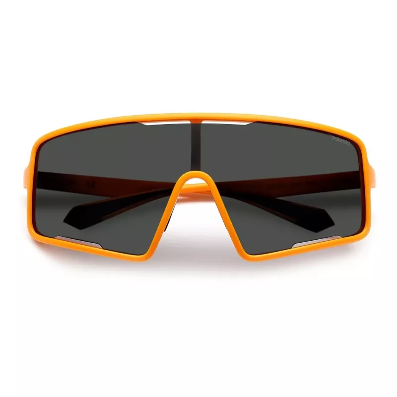 POLAROID SPORT PLD7045S2M5 Vīriešu polarizētas sporta saulesbrilles - 99 mm lēca, 130 mm kājiņa