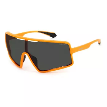 POLAROID SPORT PLD7045S2M5 Vīriešu polarizētas sporta saulesbrilles - 99 mm lēca, 130 mm kājiņa