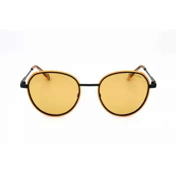 POLAROID Unisex P6114S Havana Saulesbrilles - Polarizētas Pelēkas Lēcas 58mm