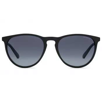 POLAROID Unisex PLD6003NSDL5W Saulesbrilles - Polarizēta Pelēka Lēca - Melns Rāmis - 54/19/140 mm