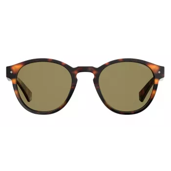 POLAROID Unisex PLD6042S086SP Saulesbrilles Havana Brūnas 49/22/145 mm