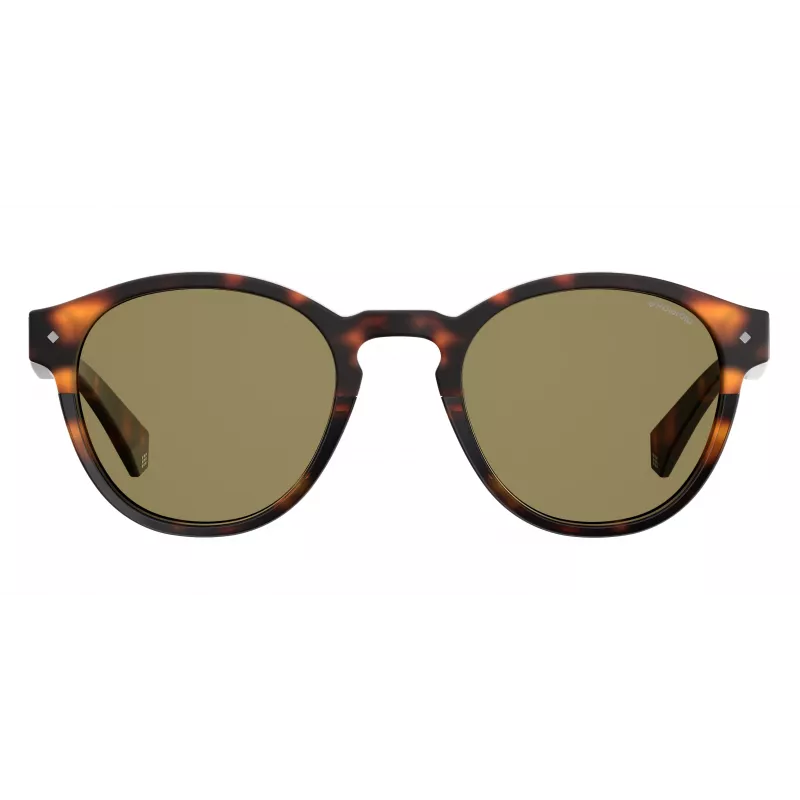 POLAROID Unisex PLD6042S086SP Saulesbrilles Havana Brūnas 49/22/145 mm