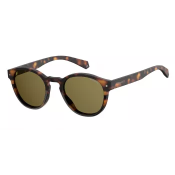 POLAROID Unisex PLD6042S086SP Saulesbrilles Havana Brūnas 49/22/145 mm