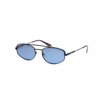 POLAROID Unisex PLD6130SOY4 Saulesbrilles Havana Brūnas Polarizētas 55mm