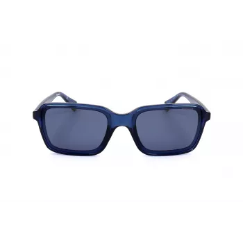 POLAROID Unisex PLD6161SPJP Taisnstūra Polarizētas Saulesbrilles - Melns Rāmis Pelēka Lēca 58mm