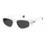 POLAROID Unisex PLD6169S900M9 Saulesbrilles - Havana Propionāta Rāmis, Brūnas Polarizētas Lēcas, 55mm