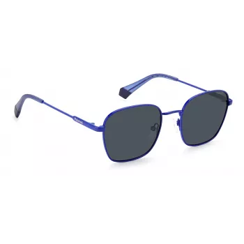 POLAROID Unisex PLD6170SGEGC3 Saulesbrilles - Havana rāmis, zaļas polarizētas lēcas, 53 mm