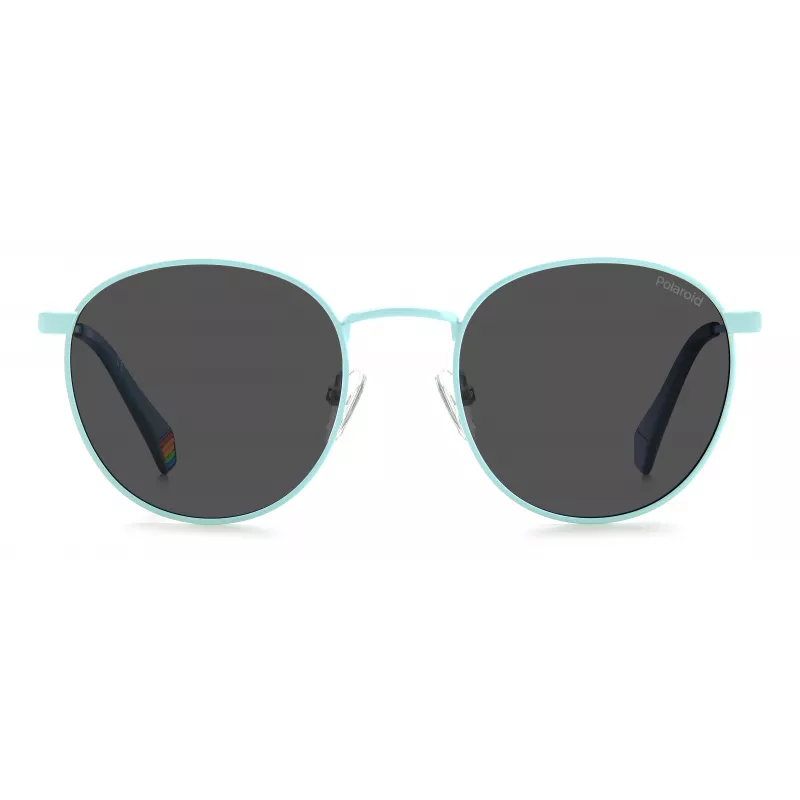 POLAROID Unisex PLD6171SMVUM9 Saulesbrilles - Havana Kvadrātveida Rāmis, Polarizētas Pelēkas Lēcas 51/20/140 mm