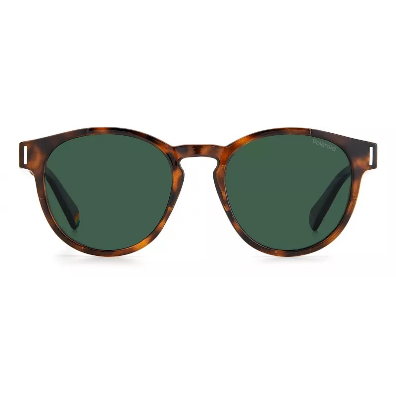 POLAROID Unisex PLD6175S086UC Saulesbrilles Havana Brūnas Polarizētas 51mm