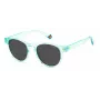 POLAROID Unisex PLD6175S5CBM9 Saulesbrilles Havana Grey Blue Mirror 51mm