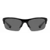 POLAROID Unisex PLD7042S08AM9 Saulesbrilles - Matēts melns rāmis, pelēka polarizēta lēca, 64 mm