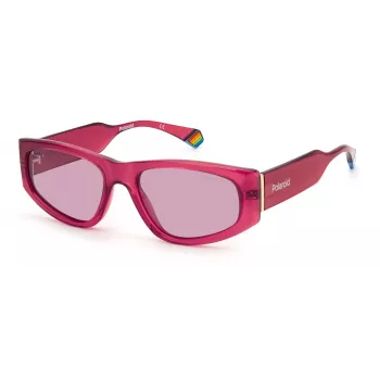 POLAROID Unisex Saulesbrilles PLD6169S8CQ0F Melns Rāmis Pelēkas Polarizētas Lēcas 55/18/140 mm