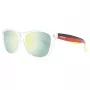 Polaroid Unisex saulesbrilles S8443-CWY - Klasisks kvadrātveida rāmis, polarizētas pelēkas lēcas, 55 mm