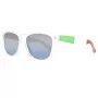 Polaroid Unisex Saulesbrilles S8443-D8C - Polarizētas UV400, 55 mm lēcas, Melns Rāmis