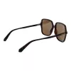 POLAROID Sieviešu saulesbrilles PLD6219S56086 - Melns rāmis, pelēkas polarizētas lēcas 56mm