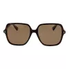 POLAROID Sieviešu saulesbrilles PLD6219S56086 - Melns rāmis, pelēkas polarizētas lēcas 56mm