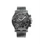 POLICE vīriešu Adder R1453321003 47mm kvarca analogais pulkstenis, melna ciparnīca, āda